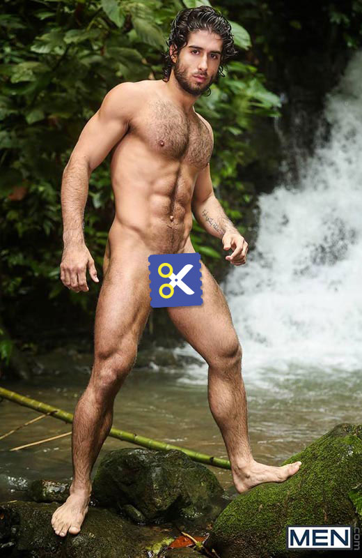 Diego Sans as Tarzan top gay porn star