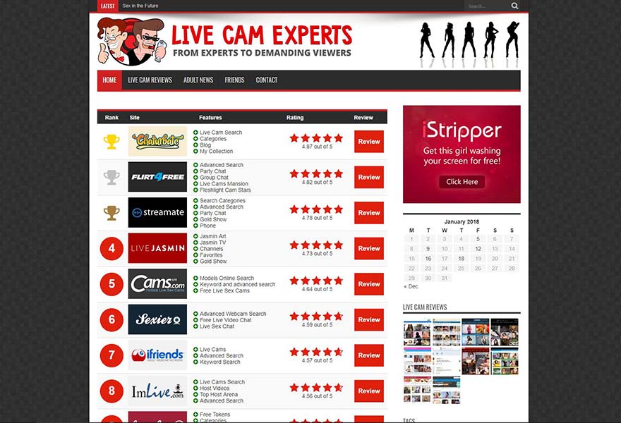 Live Cam Experts Home Page!