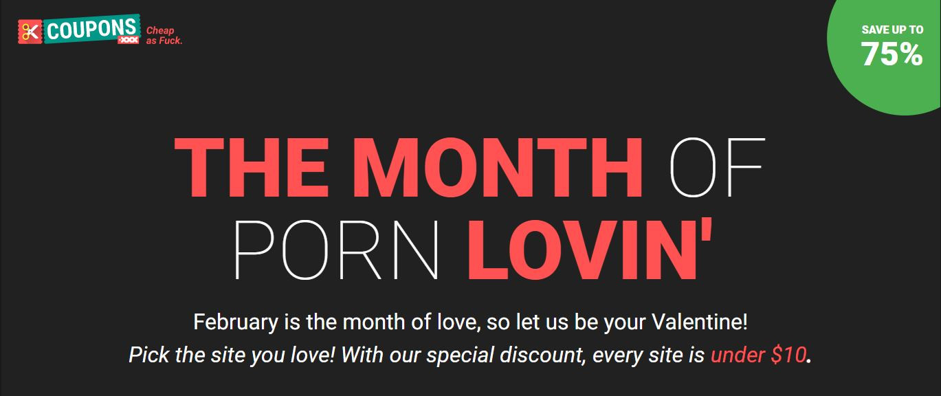 The Month of Porn Lovin'